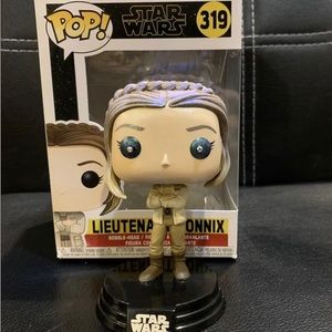 Star Wars Lieutenant Connix custom funko pop.